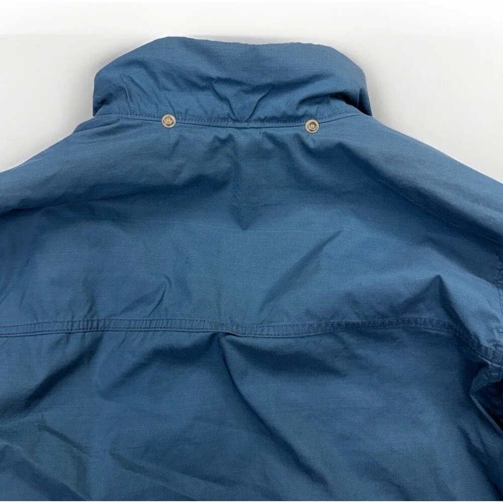 Vintage The North Face Brown Label ‎ Parka XL Blue Gorpcore Puffer Jacket USA